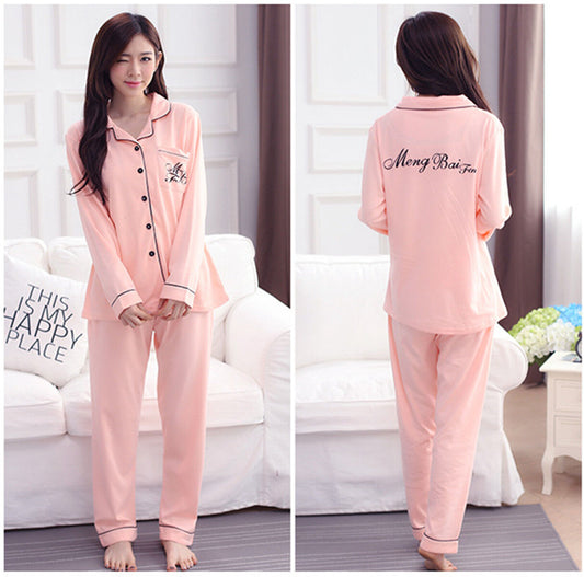 New Ladies Summer Peach Cotton Button Top & Trousers Pyjamas Pajamas Set ladpj97