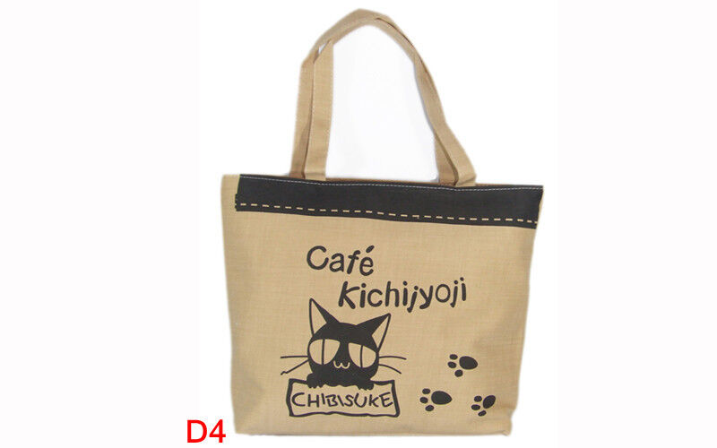 Cute New Ladies Womens Girls Canvas Shopping Tote Book College School Lunch Bag