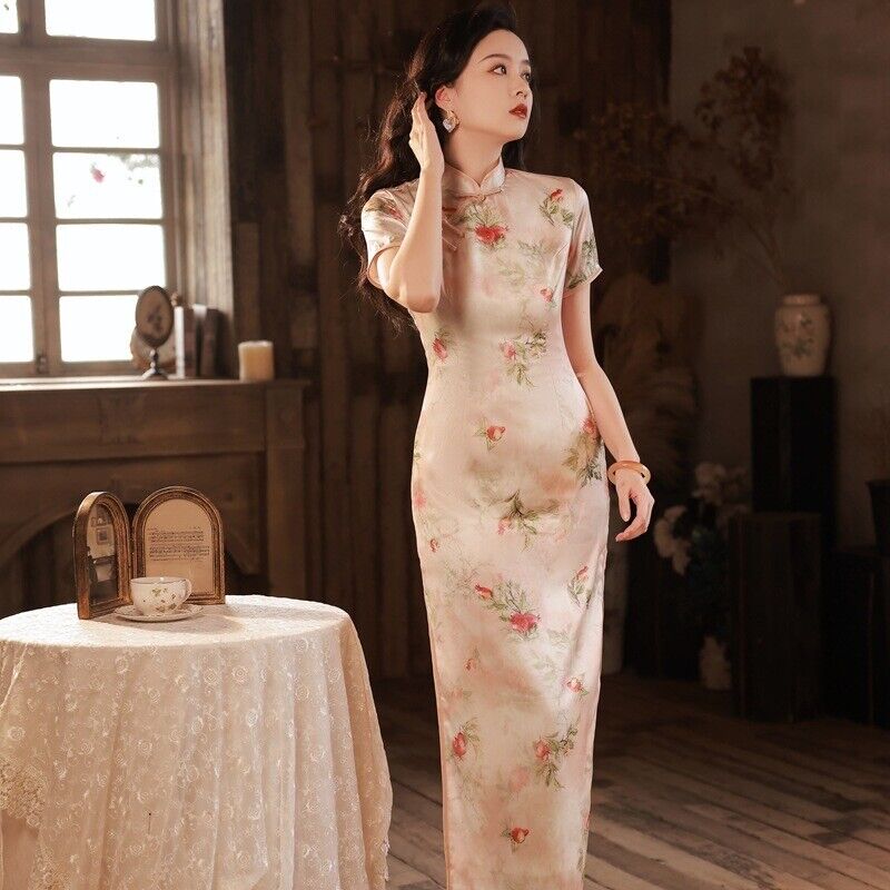 Long cheongsam outlet dress